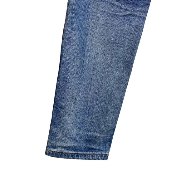 Madewell High Riser Skinny Stretch Jeans Distressed Whiskering Fading 26 - Picture 8 of 15